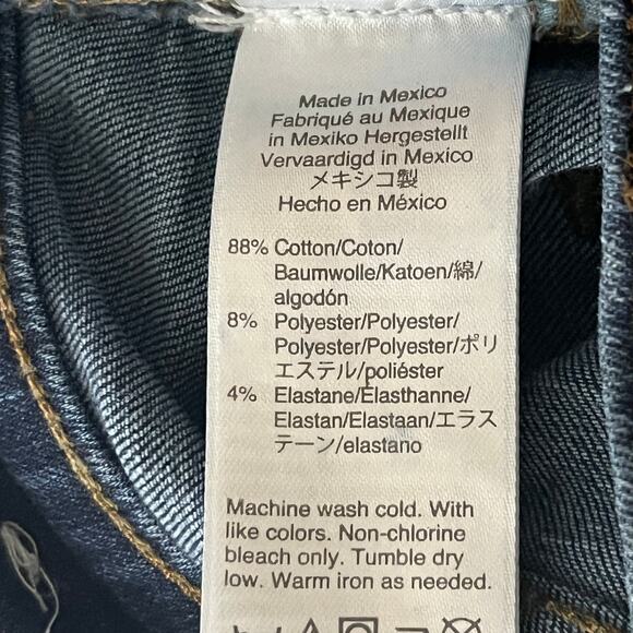 Madewell High Rise Skinny Button Fly Size 29 Blue - Picture 7 of 7